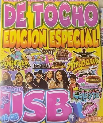 Usb Con Musica DE Tocho Edición ESPECIAL Con 4,480 Canciones En Un USB DE 16GB - Image 1 of 2