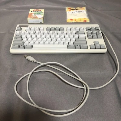 Topre Realforce 86U SE0500 Tenkeyless Mechanical Keyboard Beige USB Wired - Image 1 of 4