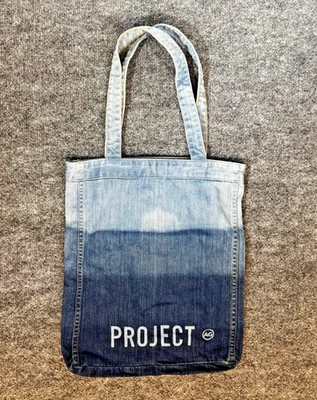Bolso de Mano Ag Adriano Goldschemied Denim Azul Ombre Y2K Hippie Cotton Project Foto 1 de 4