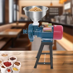 Molinillo de grano eléctrico de 2200 W máquina de molienda de grano independiente 110 V - Imagen 1 de 16
