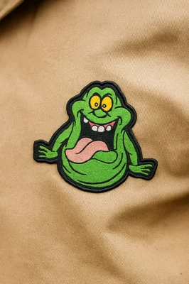 Ghostbusters Slimer Patch Embroidered DIY Iron-on Applique Halloween Costume - Image 1 of 4