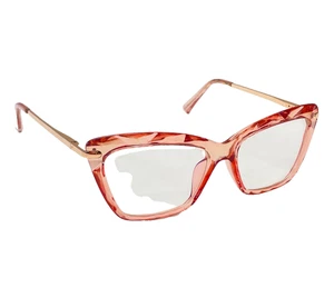 Woman's Soft Rose Eye Glass Frames - Picture 1 of 8
