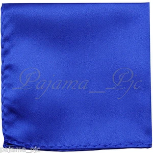 Nuevo bolsillo cuadrado de bolsillo sólido para hombre solo real 10"" x 10"" graduación de boda de 10"" x 10 - Imagen 1 de 1