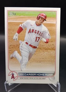2022 Topps Update #US92 100 Career Home Runs - Los Angeles Angels - Picture 1 of 2