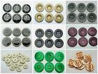 6pcs Buttons Button Plastic Various Colors 20mm 2cm High Quality ☆☆☆☆☆☆