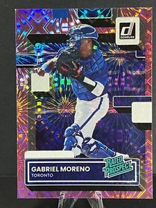2022 Donruss #RP-4 Gabriel Moreno Rated Prospects Pink Fireworks - Picture 1 of 2