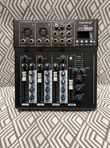 Depusheng HT4 Professional mixing console Read Description Needs Cord - Picture 1 of 6