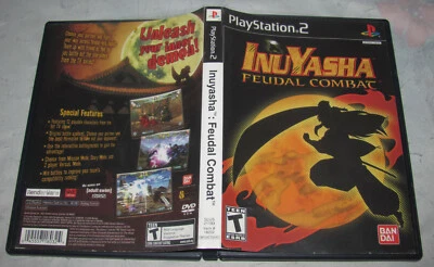 2005 PS2 Playstation 2 InuYasha Feudal Combat in case, no manual - Image 1 of 2