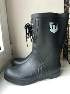 Botas de lluvia Tretorn | Talla 7,5 | Negro | Goma | Sobre el tobillo - Imagen 1 de 8