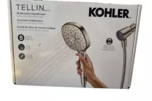 NEW Kohler Tellin Multifunction Handshower Brushed Nickel Finish - Picture 1 of 5