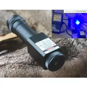 Waterproof Blue 445nm 450nm Focusable 450T-2000/450T-5000 Laser Module 135x33mm - Picture 1 of 5