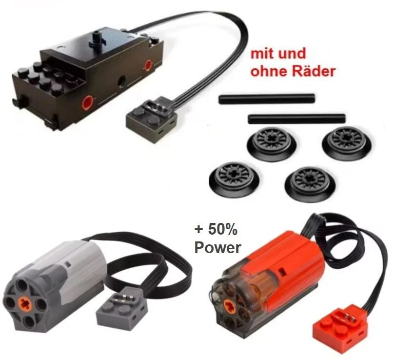 Power Functions 9V komp. Zug Eisenbahn M-Motor Battery-Box 8883 88002 88000 - Bild 1 von 1