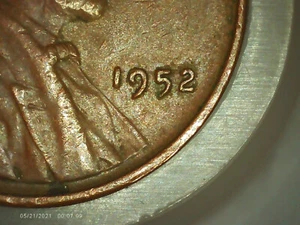 1952 Lincoln Wheat Penny, DDO Doubled Die Obverse, No mint mark, Thick planchet! - Picture 1 of 10