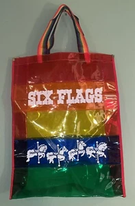 Vintage 80s Rainbow Gay Pride LGBT Bag Purse Tote RARE Colorful LGBTQ+ - Picture 1 of 23