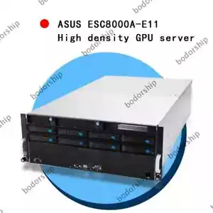 ASUS ESC8000A-E11 8 GPU Server With 2x AMD EPYC 7B12 128GB RAM 4x 1TB SSD 2200W - Picture 1 of 5