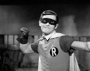 BURT WARD as 'Robin' - BATMAN - 10" x 8" b/w Photograph 1967