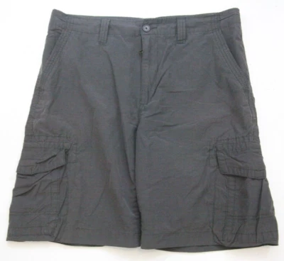 Pantalones cortos cargo Urban Pipeline grandes grises para hombre frente plano 36" X 9,5" para hombre QQ5 Foto 1 de 4
