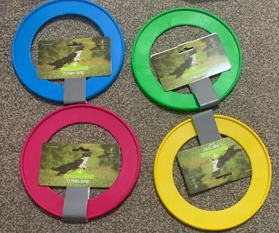 Pet Dog Flying Disc Ring Frisbee Throw Ring Fetch Fun Play Flying Disc Frisbee - Image 1 of 3