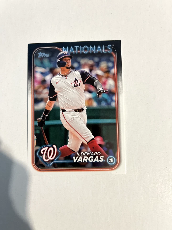 Topps 2024 Baseball Ildemaro Vargas Washington Nationals Baseman #US303 - 1 Card - Image 1 of 1