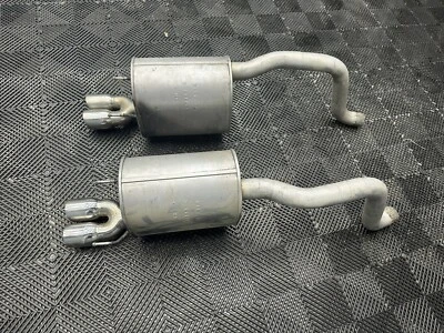 Base silenciadores de escape Corvette C6 2005 2006 2007 2008 2009 2010 2011 2012 2013 Foto 1 de 3