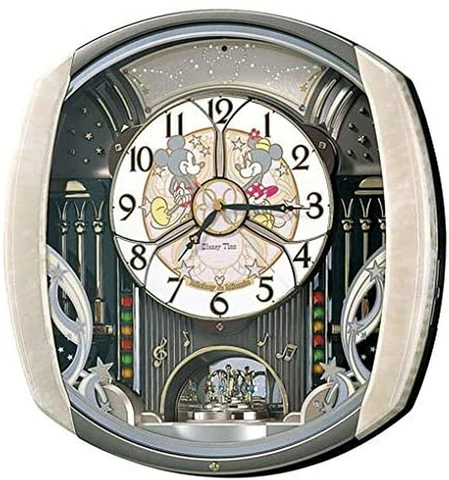 SEIKO Disney Time Automaton Clock Mickey Friends FW563A Wall Clock Type New Gift Cover