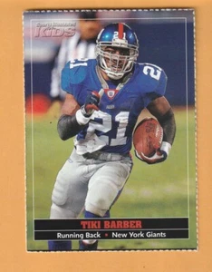 Tiki Barber New York Giants 2005 Sports Illustrated for Kids #446 2U - Imagen 1 de 2