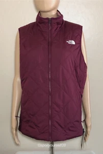 The North Face Damen Steppweste ärmellos Full Zip Boysenberry Large NEU - Bild 1 von 11