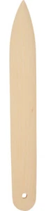 Cuchillo plegable madera de boj, 16 cm x 2 cm - Imagen 1 de 1