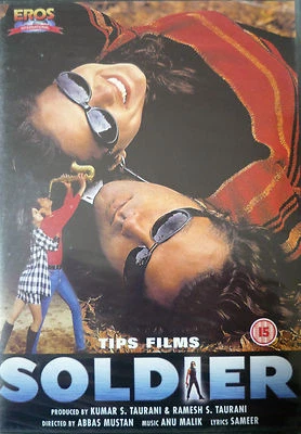 SOLDIER - RARE EROS BOLLYWOOD DVD - Bobby Deol, Preity Zinta, Rakhee Gulzar. - Image 1 of 2