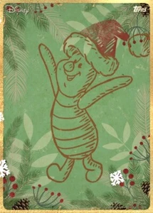 [DIGITAL] Topps Disney Piglet Santa Hat 12 Days 23 S1 Chrome Character - Picture 1 of 1