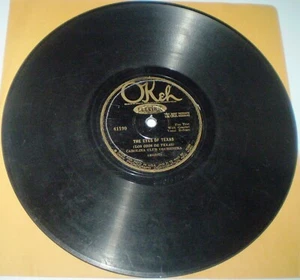 Carolina Club Orchestra THE EYES OF TEXAS Okeh 41199 1929 SHINE ON HARVEST MOON - Picture 1 of 2