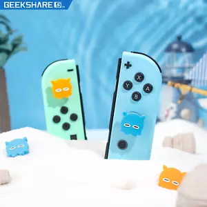 Tapas de empuñaduras para pulgar GeekShare para Nintendo Switch/Lite/OLED silicona 4 piezas pulpo - Imagen 1 de 9