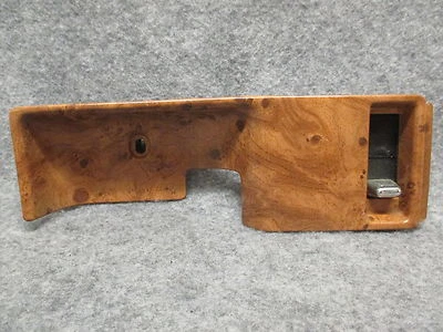 Buick LeSabre 1992-1999 manija de puerta trasera derecha taza burl grano de madera OEM 25438 Foto 1 de 2