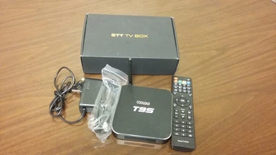COOLEAD T95 QUAD-CORE 4K Bluetooth Wifi Android OTT TV BOX - Box only - Image 1 of 4