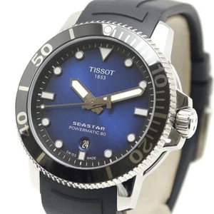 TISSOT Seastar 1000 Powermatic 80 T120407A Men Automatic Watch from JP - Picture 1 of 7