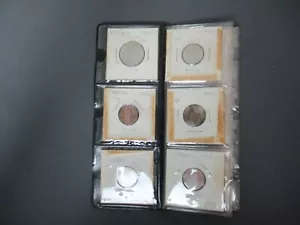 18 monedas mundiales en una billetera de monedas - Francia, Rusia, Canadá, Dinamarca, etc - 100 - Imagen 1 de 7