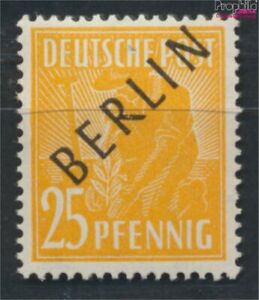Berlín (oeste) 10 examinado nuevo con goma original 1948 sobretasas n (9532225