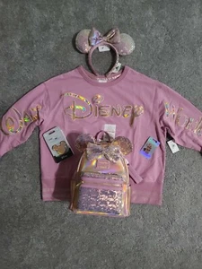 Walt Disney World 50th Anniversary Earidesent Collection Lot Shirt SZ Medium - Picture 1 of 9