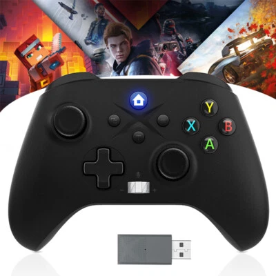 Wireless Controller for Microsoft Xbox One/Xbox Series X|S/PC 2.4Ghz Black Color