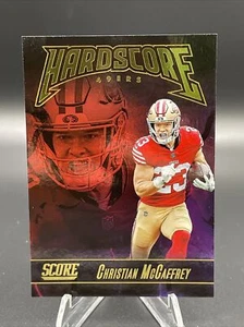 Christian McCaffrey 2023 Panini Score Hardscore #10 San Francisco 49ers SSP - Picture 1 of 2