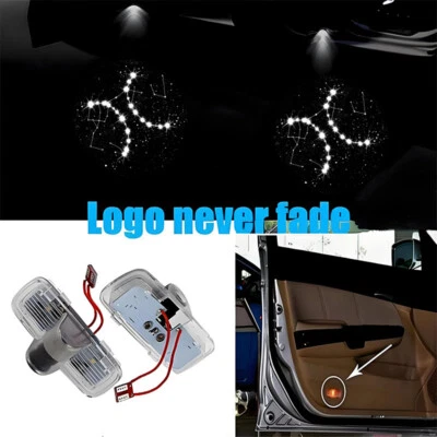 2 Piezas Luz de Puerta Cortesía Proyector Fantasma Sombra Lámpara LED Para Accord Pilot Nuevo Foto 1 de 4