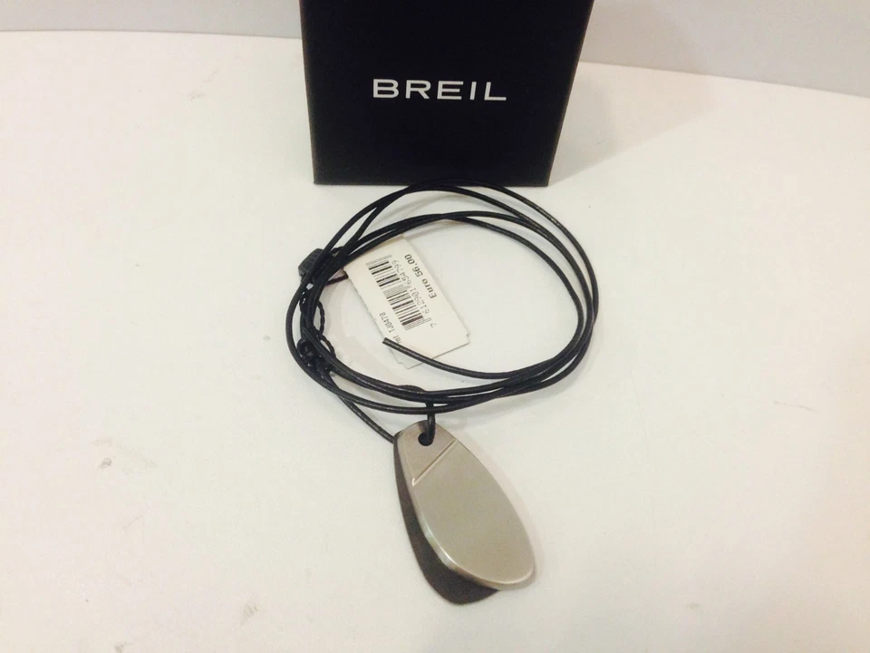 Breil CIONDOLO ACCIAIO SATINATO E BRUNITO REF TJ0478 -NUOVO- - Immagine 1 di 1