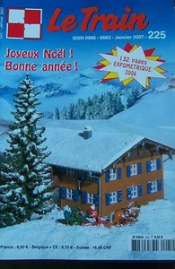 2007 RAILWAY MODEL LE TRAIN MAGAZINE N° 225 LOCOMOTIVES WAGONS - Picture 1 of 1