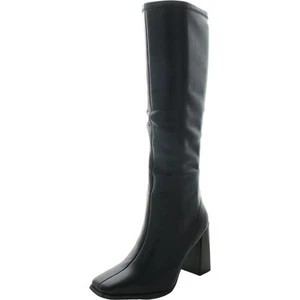 Chinese Laundry Womens Black Stretch Knee-High Boots 6 Medium (B,M) BHFO 2156 - Picture 1 of 2