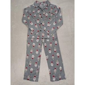 Unisex Kinder Weihnachtsmann Weihnachten Pyjama Set Größe M (8) - Bild 1 von 14