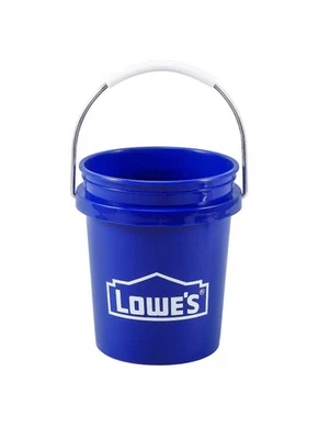 5 PK -  Lowe's 🪣 Mini Bucket 0.4 -Quart BPA Free / Food- Grade Polypropylene - Image 1 of 4