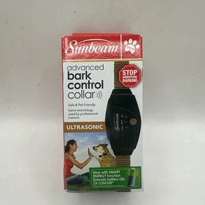 Sunbeam Advanced Ultrasonic Bark Control Dog Collar Brand New - Picture 1 of 4