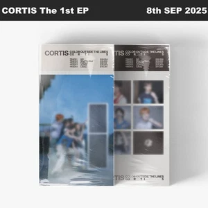 CORTIS COLOR OUTSIDE THE LINES The 1st EP Weverse Albums ver 2SET QR+Card+Etc - Picture 1 of 5