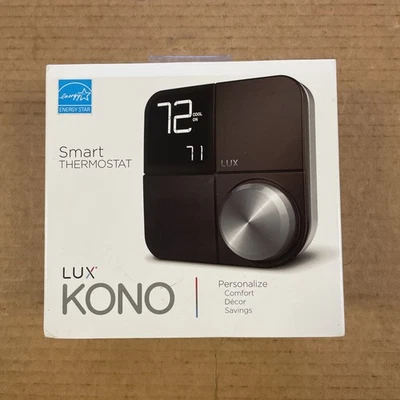 (Z156) Lux Kono Smart Thermostat KN-S-MG1-B04 - Image 1 of 4