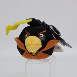 Zaino Angry Birds Space Fire Bomb Birds nuovo con etichette clip peluche | 3" 2012 CWT G12 - Foto 1 di 8